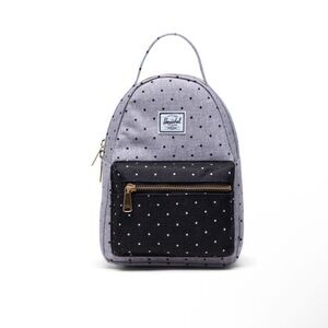 Backpack Herschel Nova Mini Polka Dot acrosshatch Grey/Black